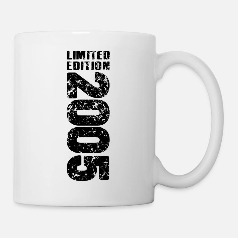 Édition Limitée 2005 18e anniversaire - Mug blanc - blanc