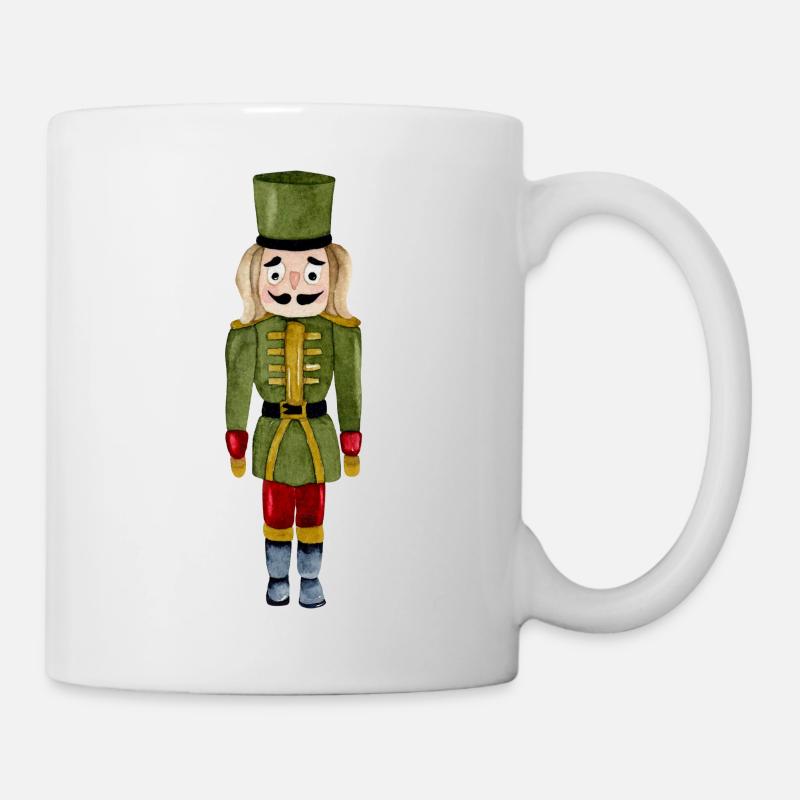 Nussknacker Weihnachten Christmas Geschenk - Tasse - Weiß
