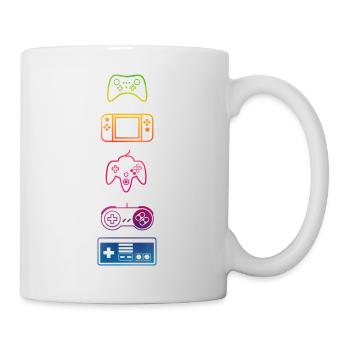 Classic Gaming controllers - Mug - white - Right