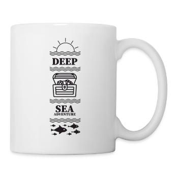 Deep sea adventure - Mug - white - Right