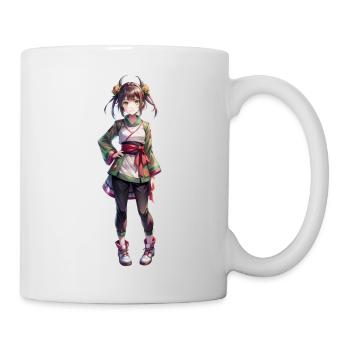 Manga Girl - Tasse - Weiß - Rechts