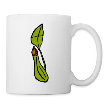 Carnivorous Plant Fly Pitcher Plant - Mug - white - Right