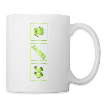 Geburt Jarel - Tasse - Weiß - Rechts