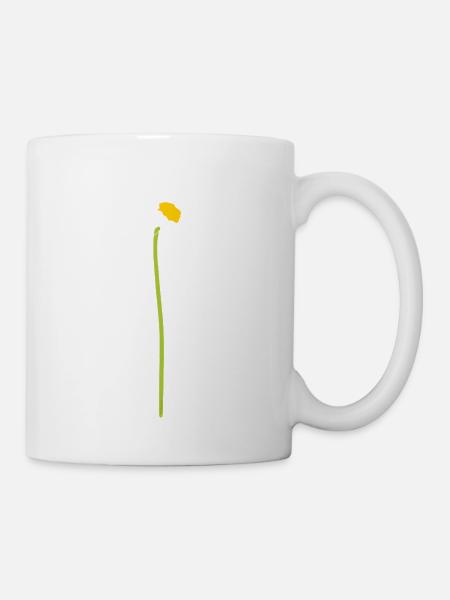 Calendula - Tasse - Weiß