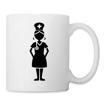 Nurse Caregiver - Mug - white - Right