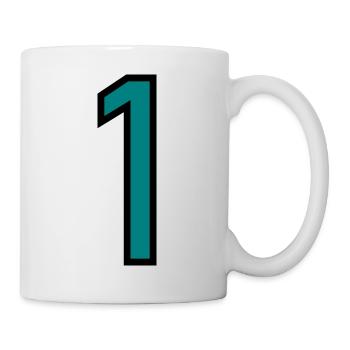 ANNIVERSARY. HAPPY BIRTHDAY. HAPPY BIRTHDAY. - Mug - white - Right