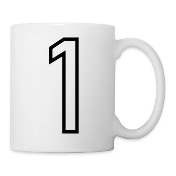 1. 1 year. 1st ANNIVERSARY. 1 YEAR ANNIVERSARY - Mug - white - Right