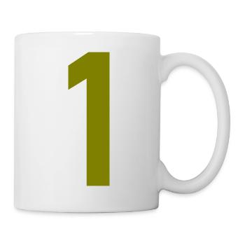 1. 1 year. 1st ANNIVERSARY. 1 YEAR ANNIVERSARY - Mug - white - Right