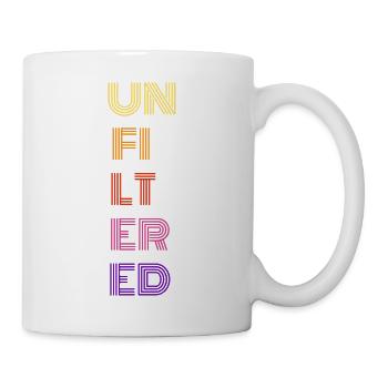 Non filtré - Mug blanc - blanc - Droite
