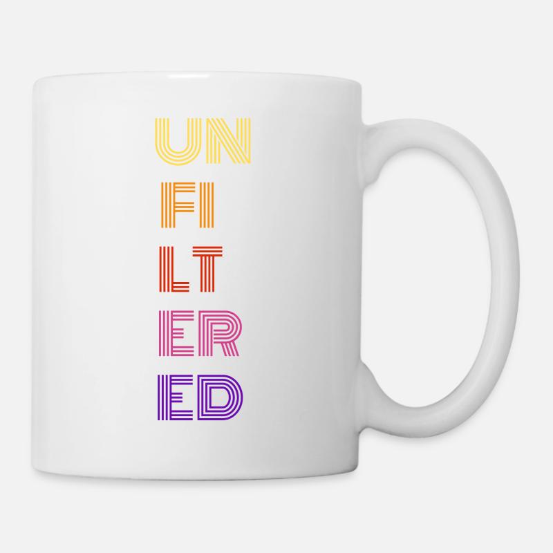 Unfiltered - Mug - white