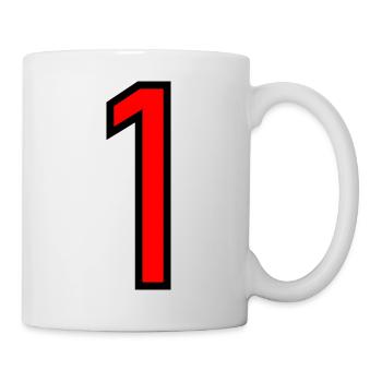 1. 1 year. 1st ANNIVERSARY. 1 YEAR ANNIVERSARY - Mug - white - Right