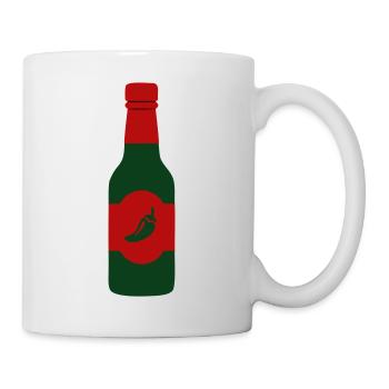 Hot Sauce Chili Sauce Spicy Food BBQ Crew - Mug - white - Right