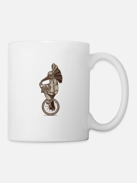 Mono - Farbvariation - Tasse - Weiß