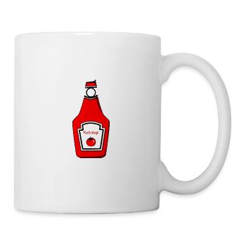 Ketchup! funny gift idea - Mug - white - Right