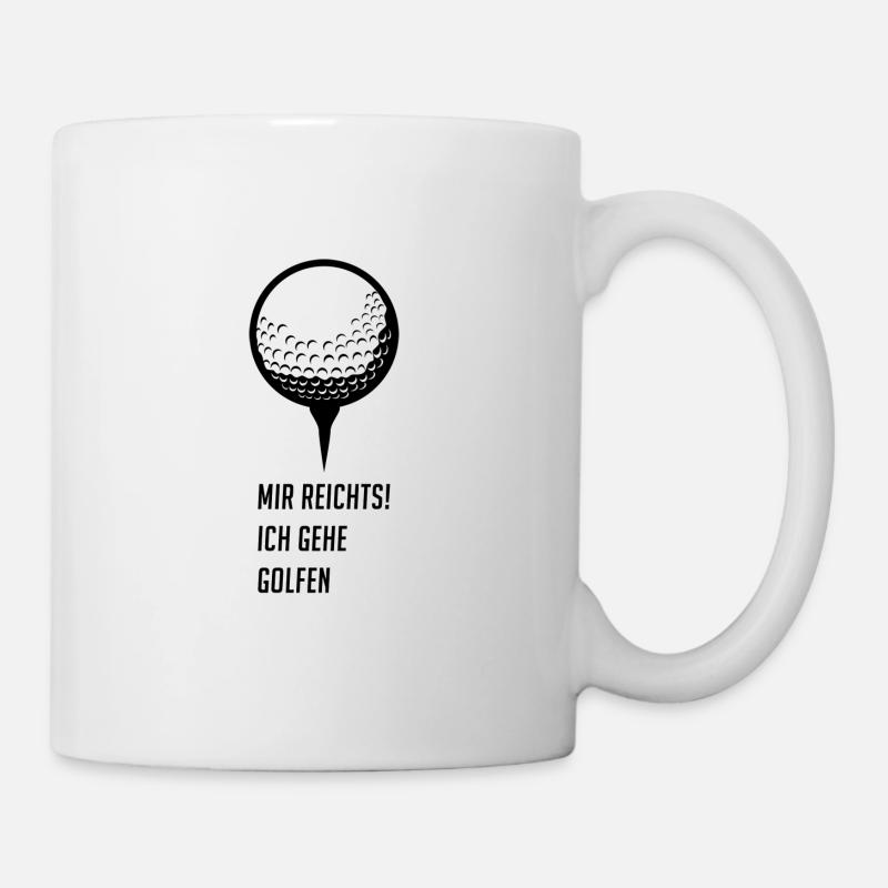 Golfball - Tasse - Weiß