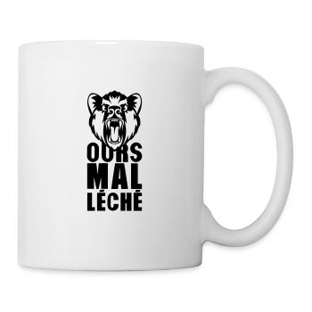 bear bad leche expression quote 0 - Mug - white - Right