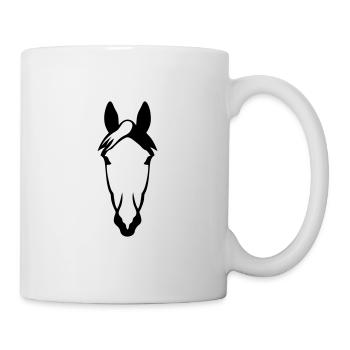 animal head horse 15 5 - Mug - white - Right