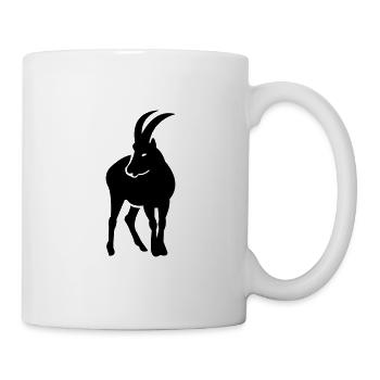capricorne - Mug blanc - blanc - Droite