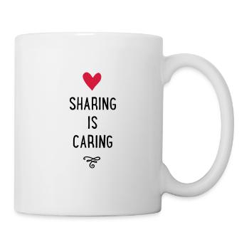 sharing - Mug - white - Right