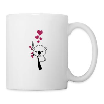 koala doux 002 - Mug blanc - blanc - Droite
