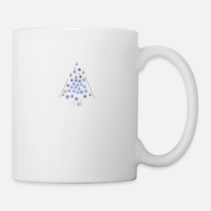 WinterTanne Christmas-Tree Pullover / Mütze - Tasse - Weiß