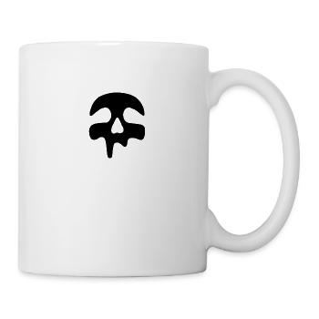 MeltySkull skull - Mug - white - Right