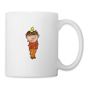 Weihnachtsjunge - Tasse - Weiß - Rechts