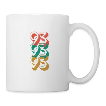 Geboren 1996 Geschenkidee zum Geburtstag - Tasse - Weiß - Rechts