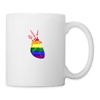 Love wins loving person poison - Mug - white - Right
