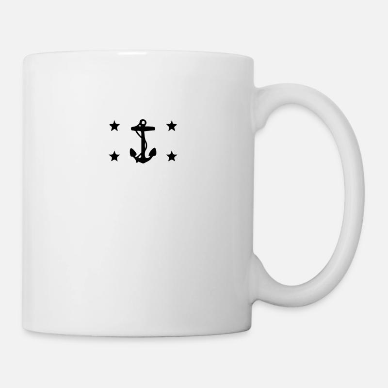 Anker - Tasse - Weiß