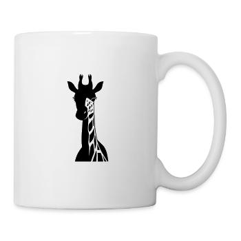 Giraffe head - Mug - white - Right