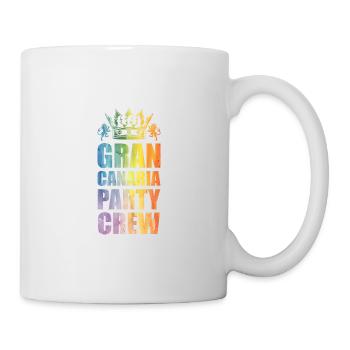 Dicton de l’équipe de fête de Gran Canaria - Mug blanc - blanc - Droite