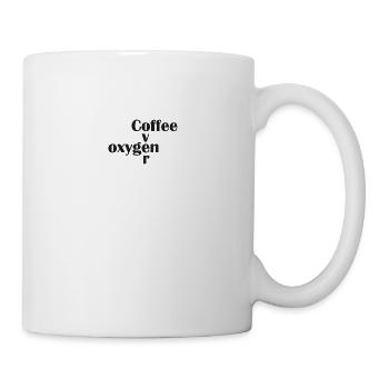Kaffee über Sauerstoff - Tasse - Weiß - Rechts