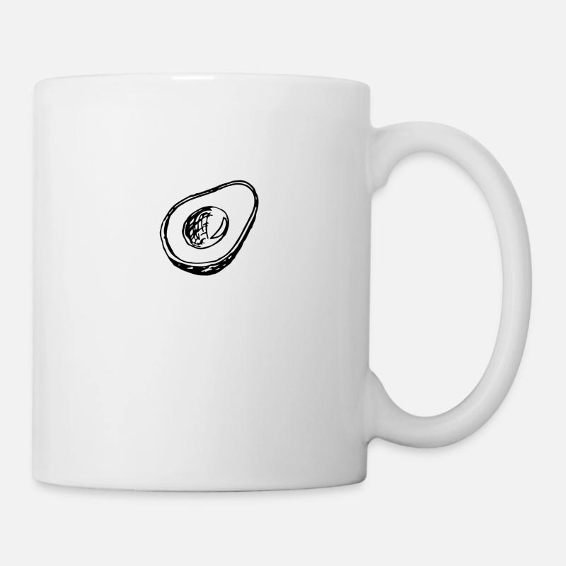 Avocado - Tasse - Weiß