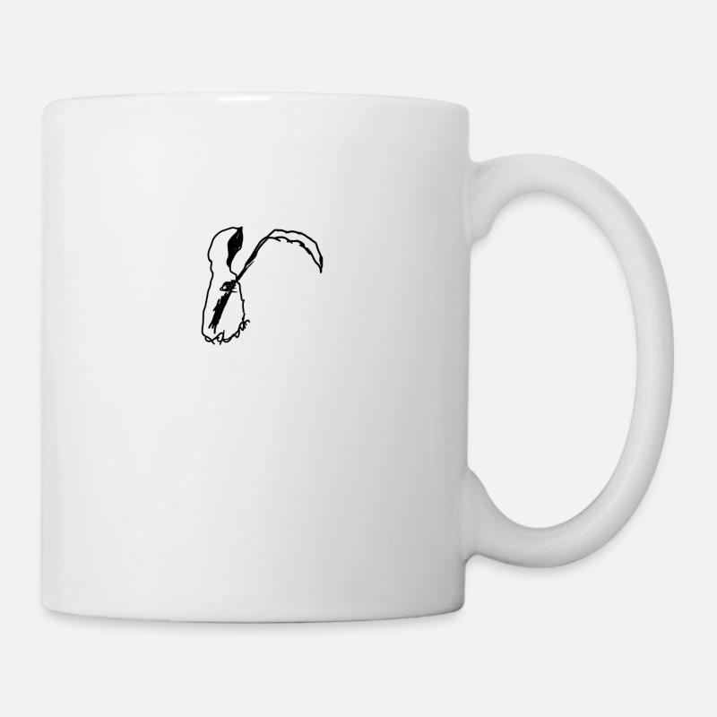 Sensenmännchen - Tasse - Weiß