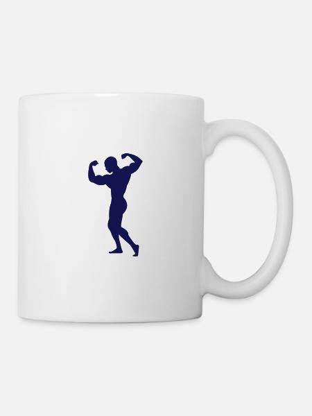 Adonis - Ein starker Mann - Tasse - Weiß