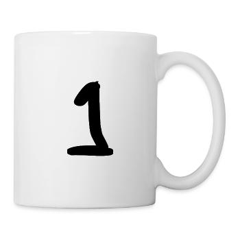 1. 1 year. 1st ANNIVERSARY. 1 YEAR ANNIVERSARY - Mug - white - Right