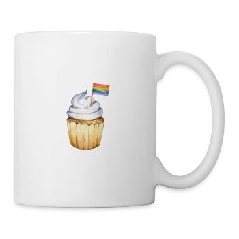 Rainbow muffin - Tasse - Weiß - Rechts