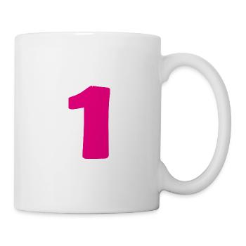 1. 1 year. 1st ANNIVERSARY. 1 YEAR ANNIVERSARY - Mug - white - Right