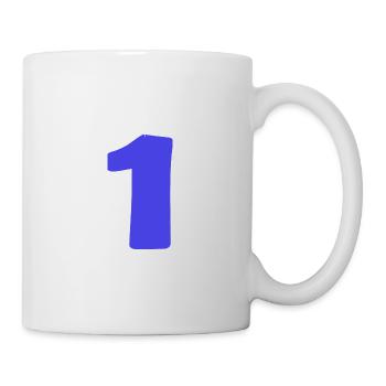 1. 1 YEAR. 1st ANNIVERSARY. 1 YEAR BIRTHDAY - Mug - white - Right