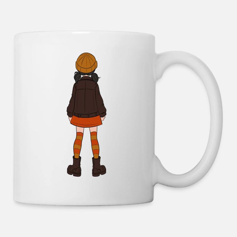 Mädchen - Tasse - Weiß