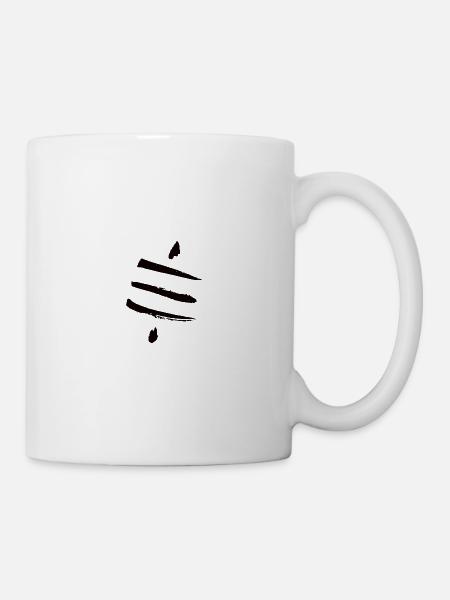 Retro Bitcoin Crypto Satoshi's Symbol 21 - Mug - white