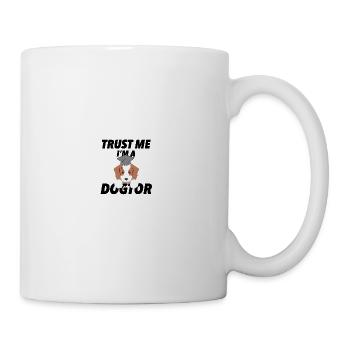 I'm a Dogtor Ph.D. Doctor saying Gift - Mug - white - Right
