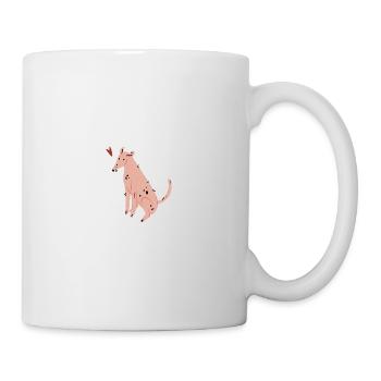 Hund - Tasse - Weiß - Rechts