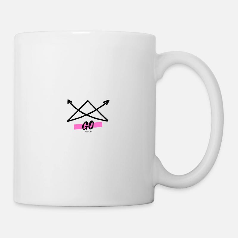 Devenez sauvage - Mug blanc - blanc