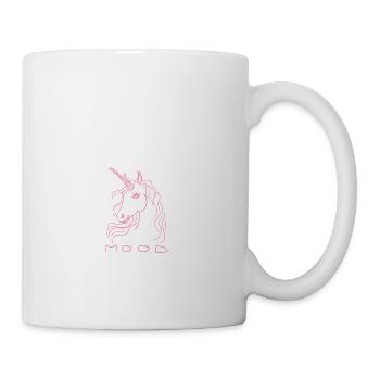 Einhorn Rosa - Tasse - Weiß - Rechts