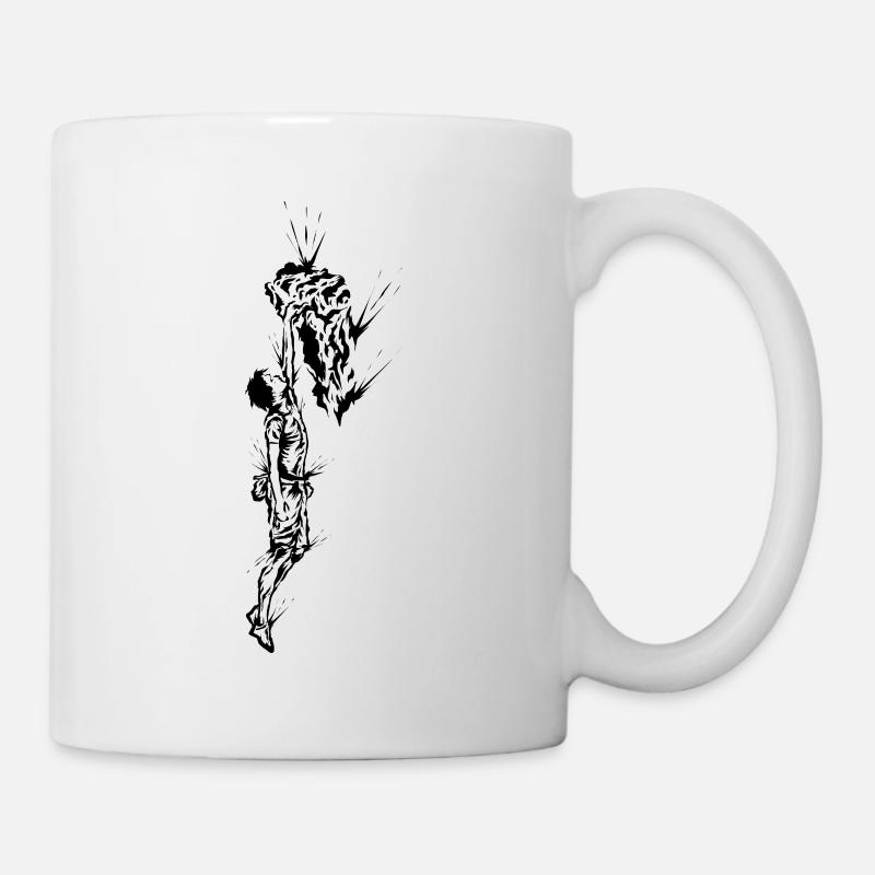 Escalade de bloc - Mug blanc - blanc