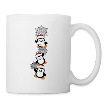 Penguin Noël - Mug blanc - blanc - Droite