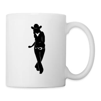 Line Dance - Musique country - Mug blanc - blanc - Droite