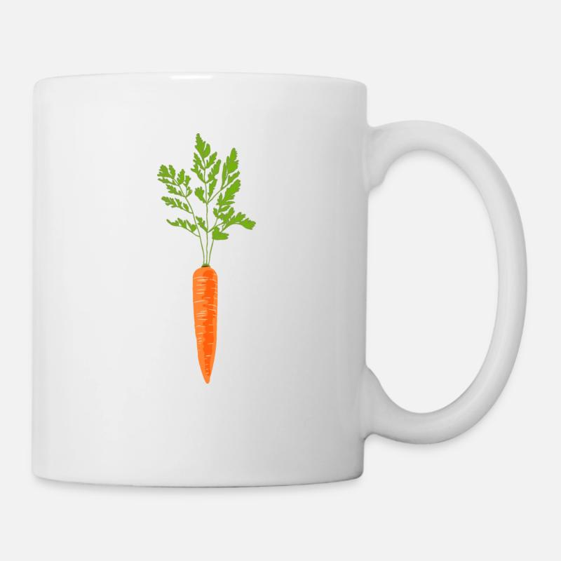 Carotte Légume Jardin Potager - Mug blanc - blanc